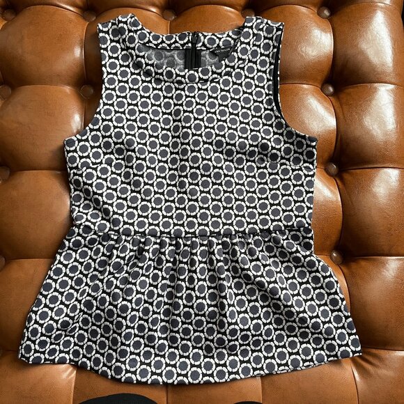 Ann Taylor Peplum Sleeveless Top XS - Picture 11 of 11
